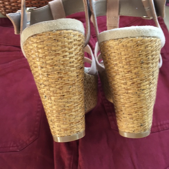 NEW suede wedges - Picture 7 of 8